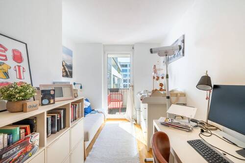 Arbeitszimmer - Etagenwohnung mit 82,00 m&sup2; in München zum Kaufen