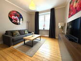 WE 3: Wohnzimmer - 3 Zimmer Etagenwohnung zur Miete in Leverkusen