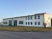 Sozial-und Werkstattgebäude Nordansicht - Halle in Georgenthal zum Kaufen