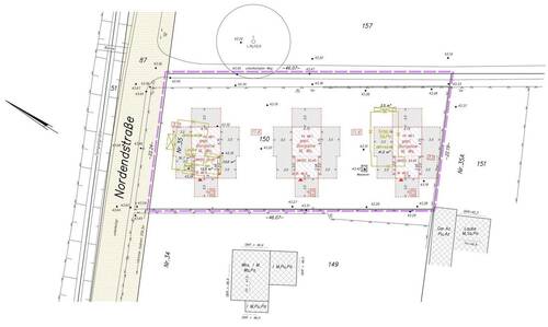 drei genehmigte Gartenhäuser - 