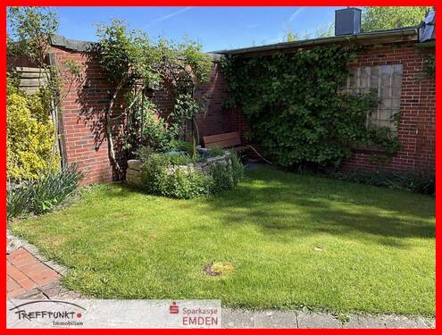 Blick in den sonnigen Garten - 