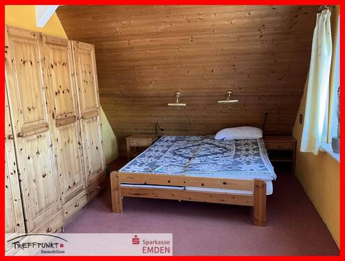 Schlafzimmer I im Dachgeschoss - 