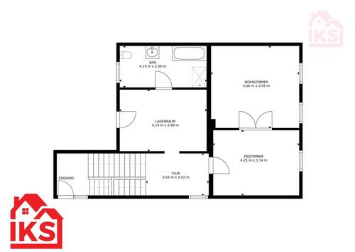 Plan Erdgeschoss BB - 