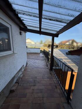 Terrasse von Küche unkenntlich - 