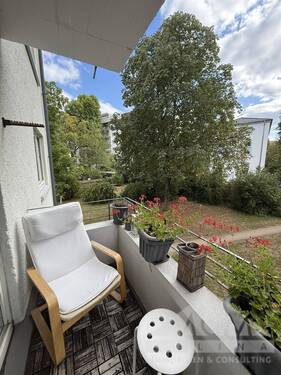 Balkon - 3 Zimmer Etagenwohnung zum Kaufen in Frankfurt am Main / Nordend