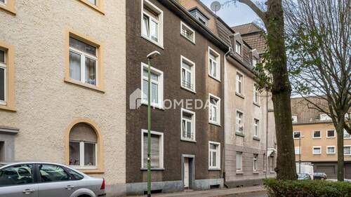 Außenansicht 2 - Gemütliche 1-Zimmer-Wohnung mit Badewanne und Gartenblick - gepflegt & hell