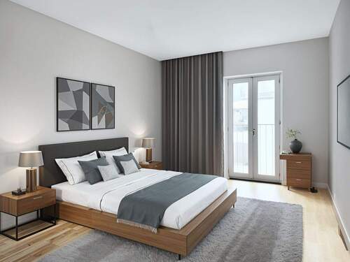 Helles Schlafzimmer - 