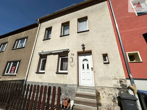 Straßenansicht - Einfamilienhaus mit 105,00 m&sup2; in Lößnitz zum Kaufen