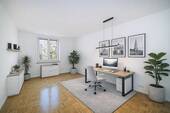visualisiertes Arbeitszimmer - 