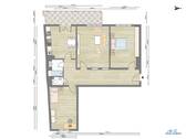 Grundriss der Wohnung - 