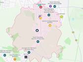Lageplan Übersicht Fuß 15min - 