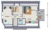 Grundriss Dachgeschoss - 