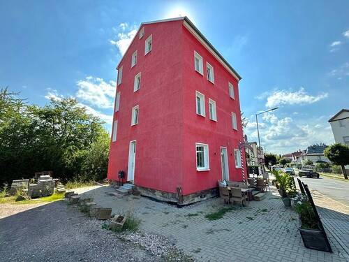 Seitenansicht - Mehrfamilienhaus, Wohnhaus in Gotha