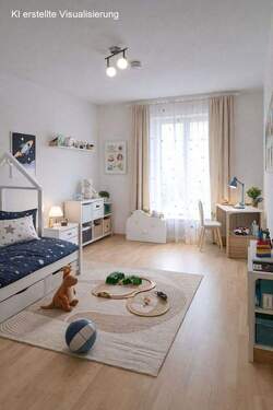 Kinderzimmer visualisiert - 