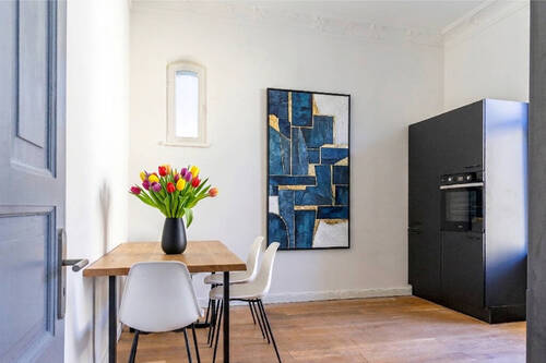 Küche - visualisiert - Etagenwohnung mit 70,30 m&sup2; in Flensburg zum Kaufen