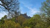 Blick auf d. Burg Hohenzollern - 