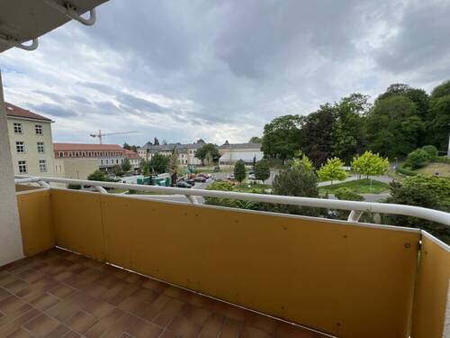 Aussicht vom Balkon - 4 Zimmer Etagenwohnung in Gotha