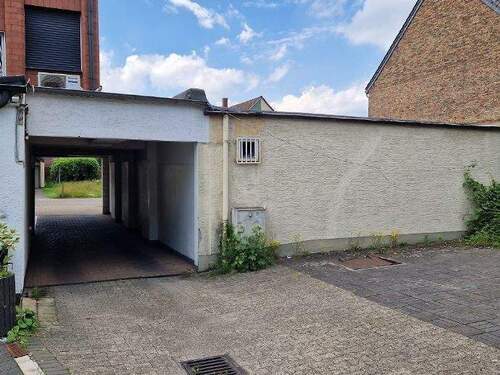 Rückseite Strassengebäude Flachdach - Gewerbeobjekt (Büro, Produktion, Verkauf) in Hamm zum Kaufen