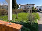 Ausblick Terrasse - 4 Zimmer Doppelhaushälfte zum Kaufen in Weilheim
