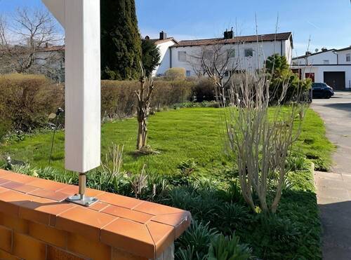 Ausblick Terrasse - 4 Zimmer Doppelhaushälfte zum Kaufen in Weilheim