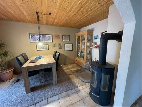 Esszimmer mit Kamin - 