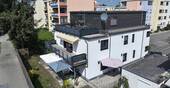 Süd-Ost Ansicht mit Balkon - 