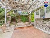 RE/MAX Immobilien DeLux Einfamilienhaus Mettlach-Dreisbach Terrasse - 