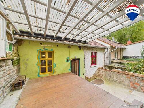 RE/MAX Immobilien DeLux Einfamilienhaus Mettlach-Dreisbach Terrasse - 