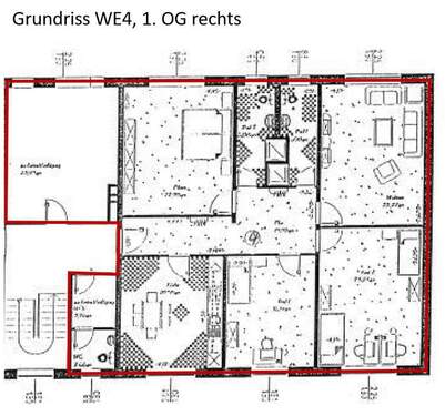 Wohnung 1. OG, rechts - 