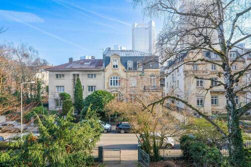 Ausblick auf die gepflegte Nachbarschaft - 