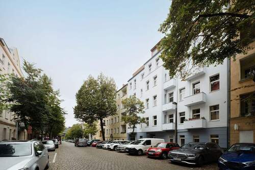 Blick in die Straße - 