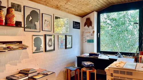 Zweites Arbeitszimmer im Obergeschoss - 