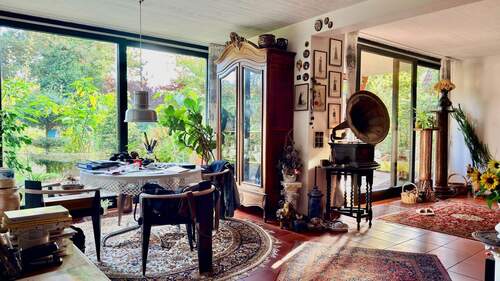 Große Fenster zum Garten - 