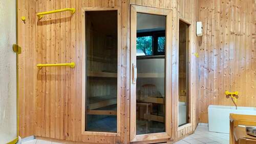 Sauna mit viel Platz - 