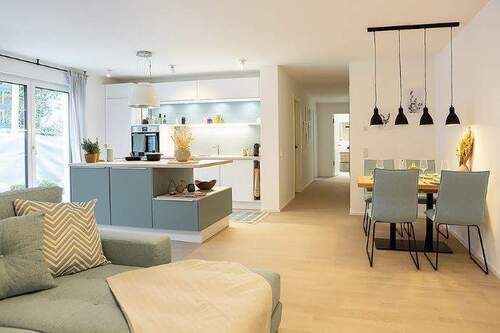 Wohnen / Essen / Kochen - Moderne 3-Zi.-Whg. mit Terrasse