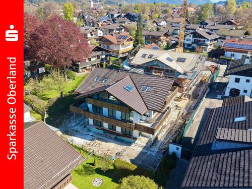 Hausansicht - Exklusive Neubau 2-Zimmer-Gartenwohnung
