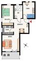 Grundriss Obergeschoss - 