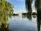 Blick über den Gotthardteich - 4 Zimmer Etagenwohnung in Merseburg