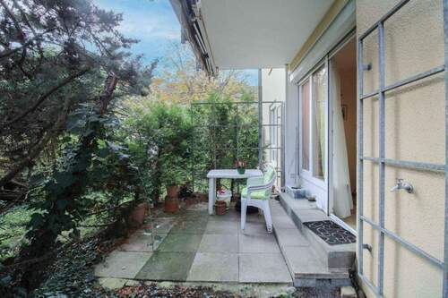 Terrasse - 2 Zimmer Etagenwohnung in Kornwestheim