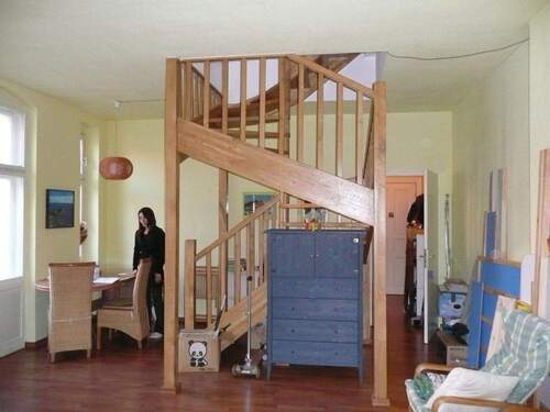 Treppe im WZ - 4. OG - 