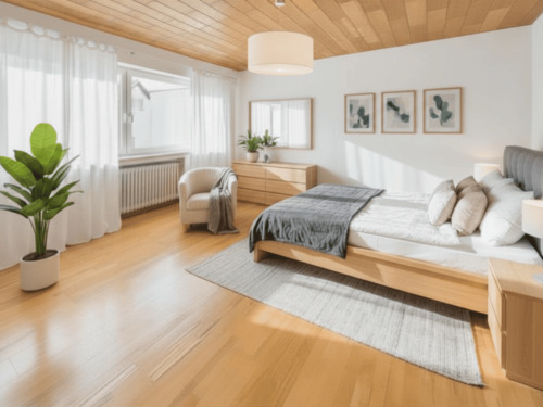 Schlafzimmer - Wohnidee (digital möbliert) - 