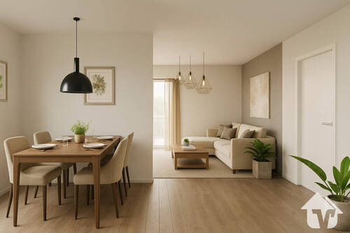 Visualisierung EG Wohnzimmer - 