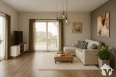 Visualisierung EG Wohnzimmer (2) - 