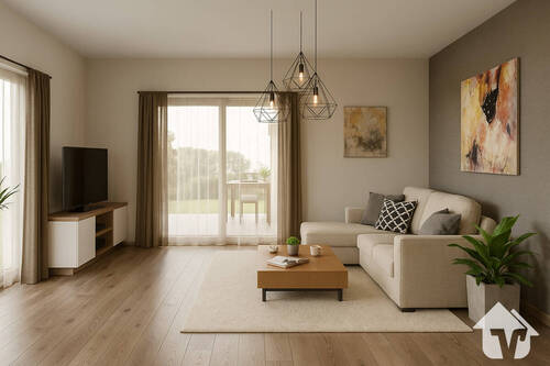Visualisierung EG Wohnzimmer (2) - 