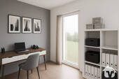 Visualisierung EG Büro - 