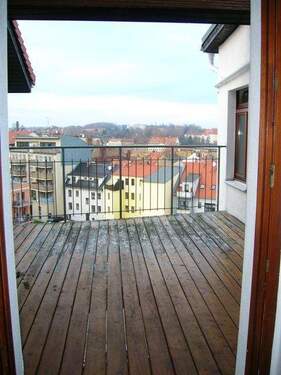Balkon mit Stadtblick - 