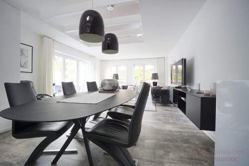 Wohn- und Esszimmer - 3 Zimmer Etagenwohnung zur Miete in Rheine