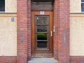 Haustür - 3 Zimmer Etagenwohnung in Leipzig