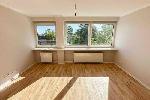 Wohn- und Schlafzimmer - Saniertes 1-Zimmer Apartment in ruhiger Lage von Mülheim an der Ruhr