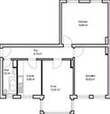 Grundriss - 3 Zimmer Etagenwohnung zur Miete in Magdeburg
